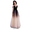 Fashionable Casual V-Neck Cocktail Party Dress Womens Elegant Slim Fit Formal Evening Gown