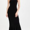 Women's Strapless Fishtail Gown
