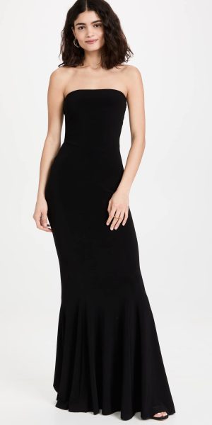 Women's Strapless Fishtail Gown