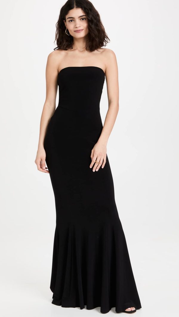 Women's Strapless Fishtail Gown