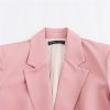 Women's in The Summer of The Single-Breasted Leisure Suit Coat Mini Overskirt Suit