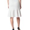 Women's Side Zip Flare Skirt