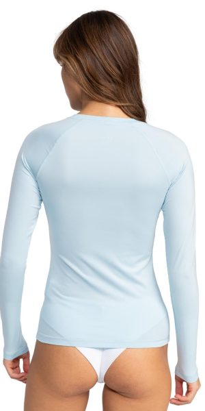 Women's Essentials Long Sleeve Zip-up Rashguard