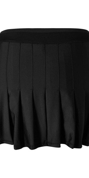 Long Retro Pleated Skirt