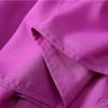 Women’S Round Neck Solid A Line Dress Summer Short Sleeve Midi Casual Party Robe for Evening Party