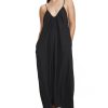 Luma Women's Deep Ruched Scoop Neck Maxi Dress Coverup and Flowy Design for a Comfortable Fit