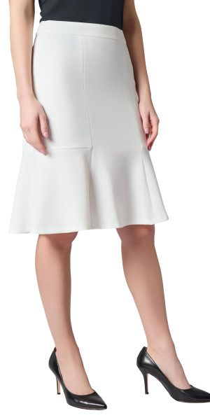 Women's Side Zip Flare Skirt