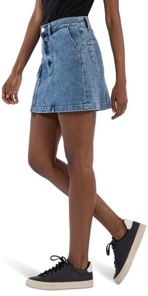 Women's Zoe Skirt Seam at Frt-Slash Slong Rt BTM Pkts