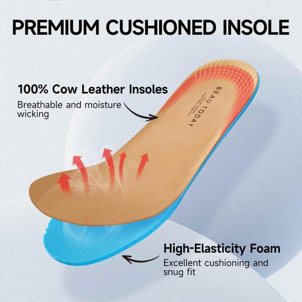 Women's Oxfords Dress Shoes, Leather Lace-Up Oxfords for Women, Comfortable Formal Cap Toe Business Casual Non Slip Office