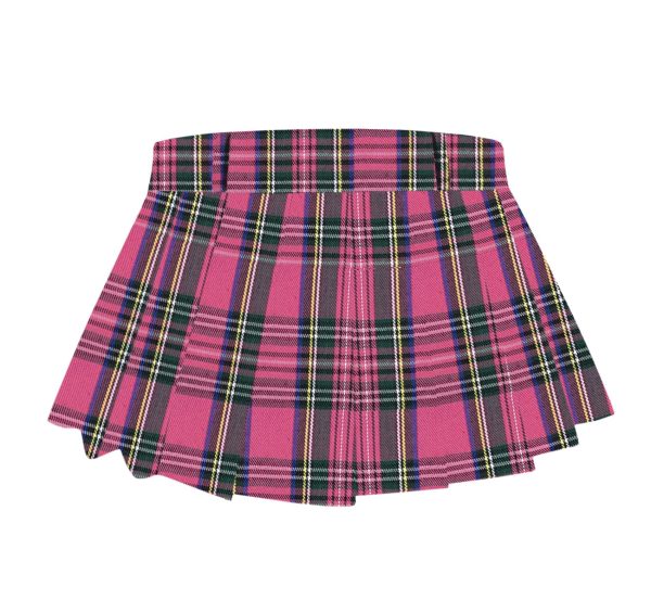 Women's Belted A-Line Stretchy Club Y2k Mini Pleated Skirt with Belt