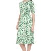 Flattering Fit-and-Flare Midi Cocktail, Wedding Guest, Summer, and Work Dresses for Women