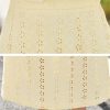 Women's Embroidered Lace Set - Lightweight Summer Skirt & Top