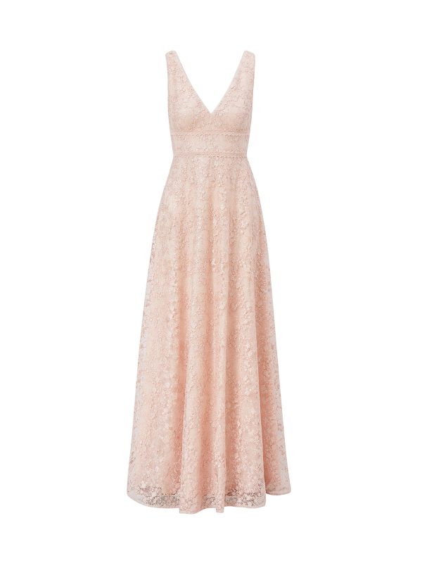 Women's Sequin Guipure Gown