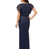 Women's Beaded Mermaid Long Dress