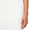 Women's Stretch Crepe Knee Length Pencil Skirt