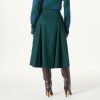 Women's Full Flounce Midi Skirt by @Takkunda