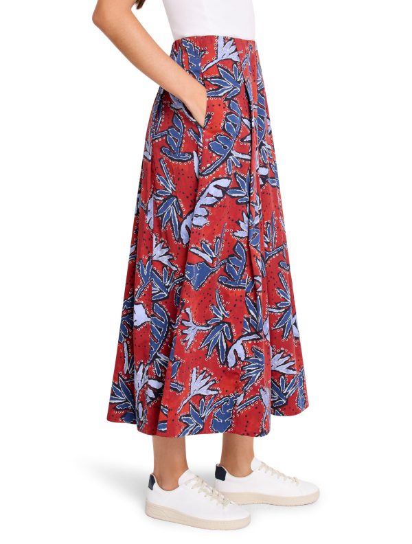 Women's Autumn Leaves Skirt