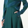 Women's Full Flounce Midi Skirt by @Takkunda