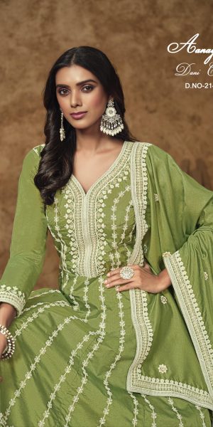 Indian Pakistani Ramazan Special Designer Dress Ready to Wear Long Anarkali Gown Suits